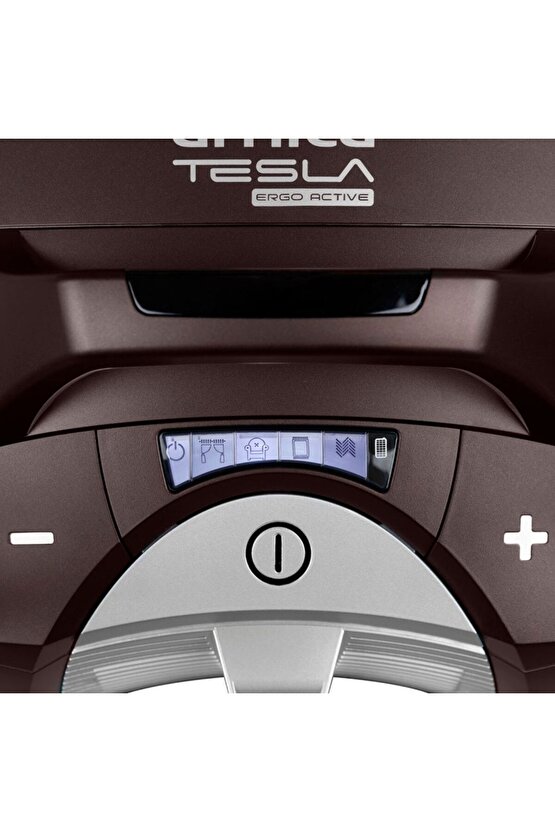 Tesla Ergo Active ET14340 Toz Torbasız Elektrikli Süpürge Kahverengi