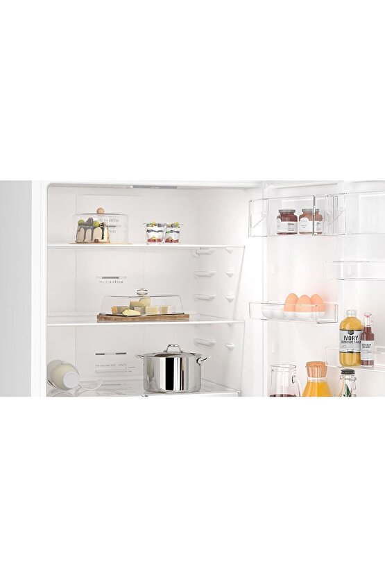 Alttan Donduruculu Buzdolabı E Enerji Sınıfı 521 Lt Nofrost Beyaz