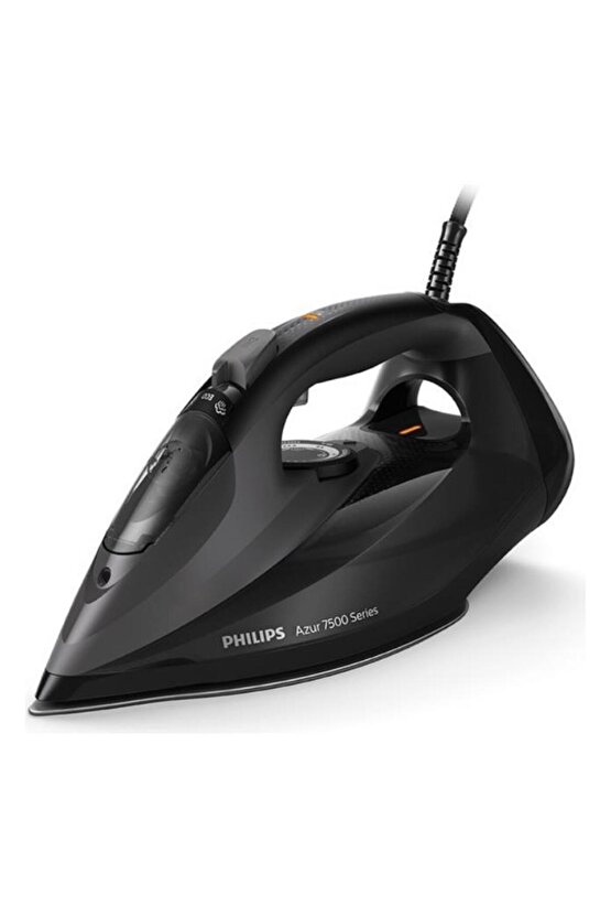 7500 Serisi Azur Buharlı Ütü, 3200W, 260 ga kadar Turbo Şok Buhar, DST751180