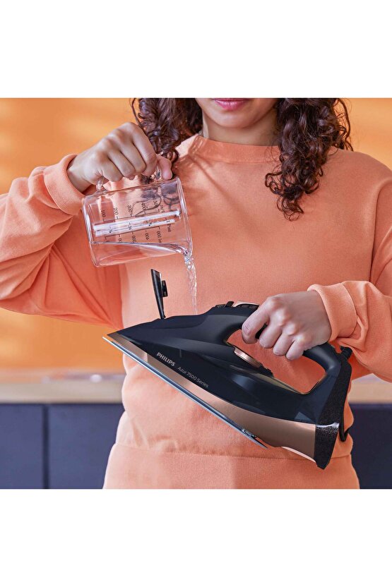 7500 Serisi Buharlı Ütü, 3200W, 55 gdk Sürekli Buhar, SteamGlide Elite, 260 g Şok Buhar, DST751080