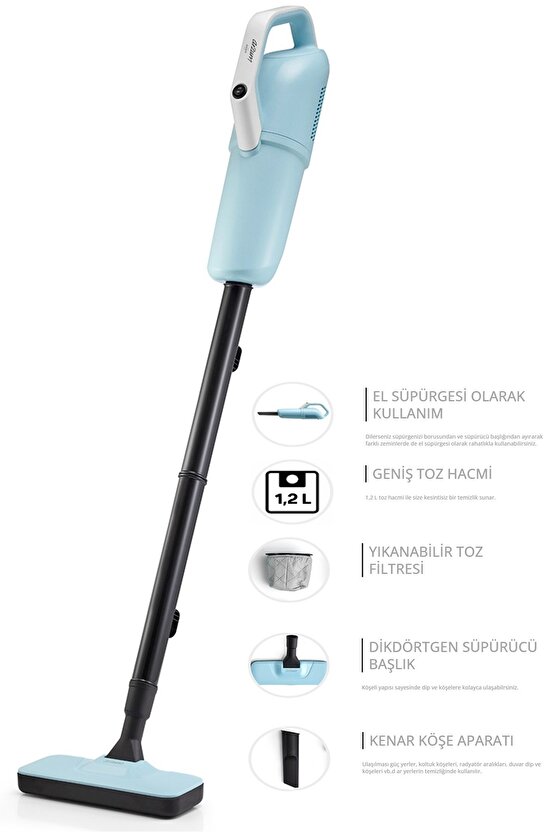 Gırgır 2si 1 Arada Dikey Elektrikli Süpürge 550W - AR4087