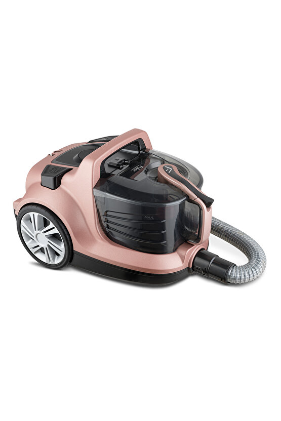 Veyron Pro Toz Torbasız Süpürge Mat Rose