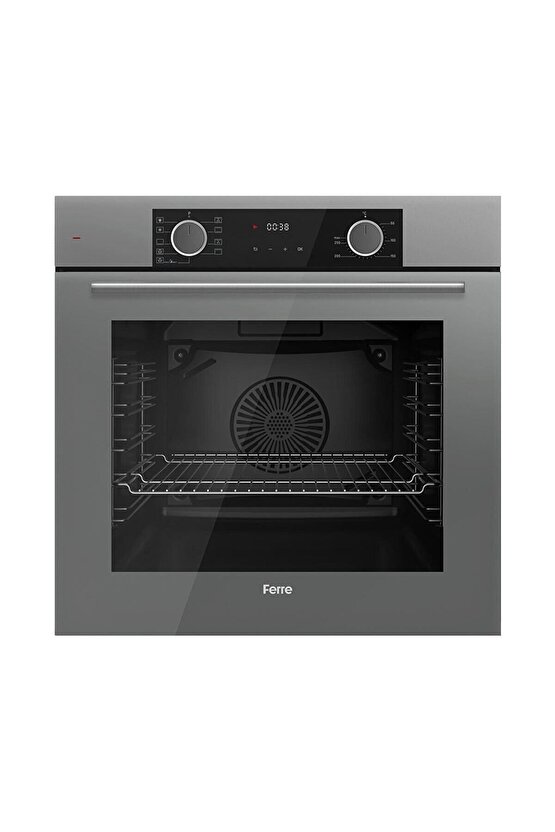 Fryart Cs Serisi Gri Ankastre Cam Set (D065 + CS208 + XE63CPR)