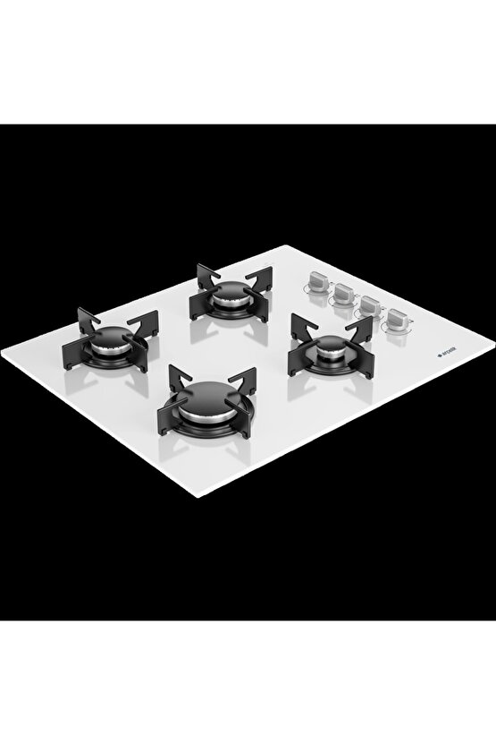 OCL T 651 EB Beyaz Cam Ankastre Ocak