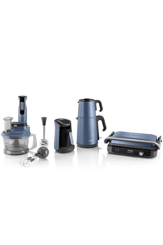 Avantajlı 4 Parça Mutfak Çeyiz Seti Natura Okyanus - AR9021PRO