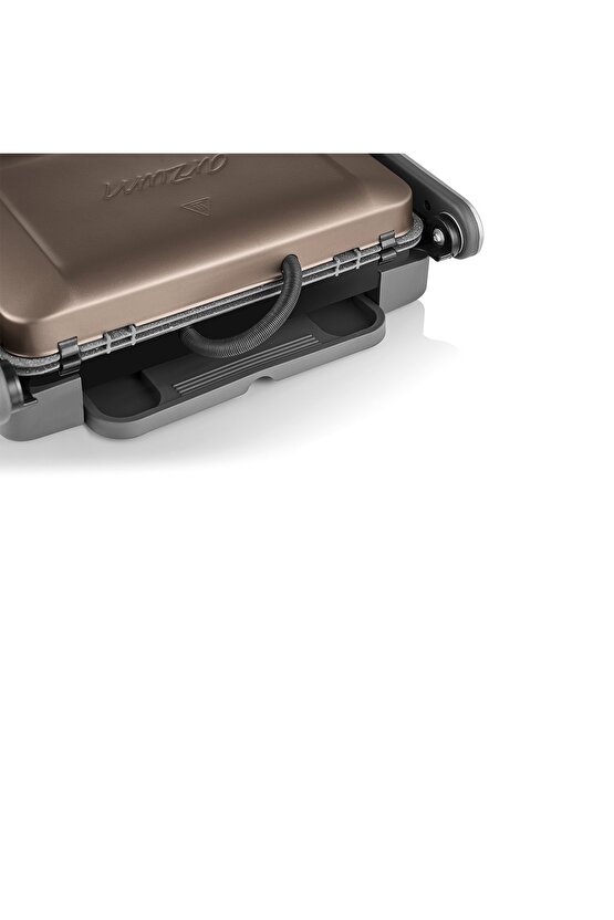 Tostçu Delux Izgara ve Tost Makinesi 6 Dilim Kapasiteli 1800W Toprak - AR2047