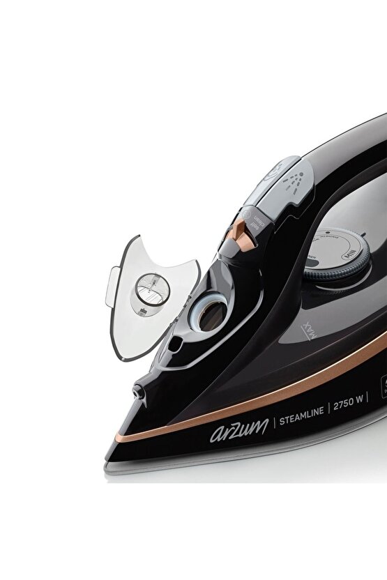 Steamline Optimal Seramik Taban Buharlı Ütü 2750W Siyah  - AR6025