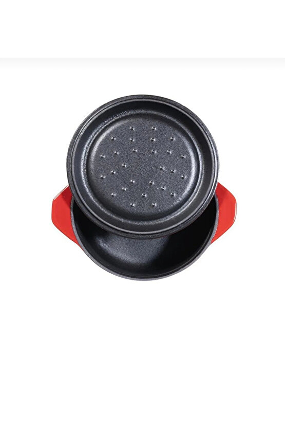 12 Cm Mini Sos Tenceresi Demir Döküm