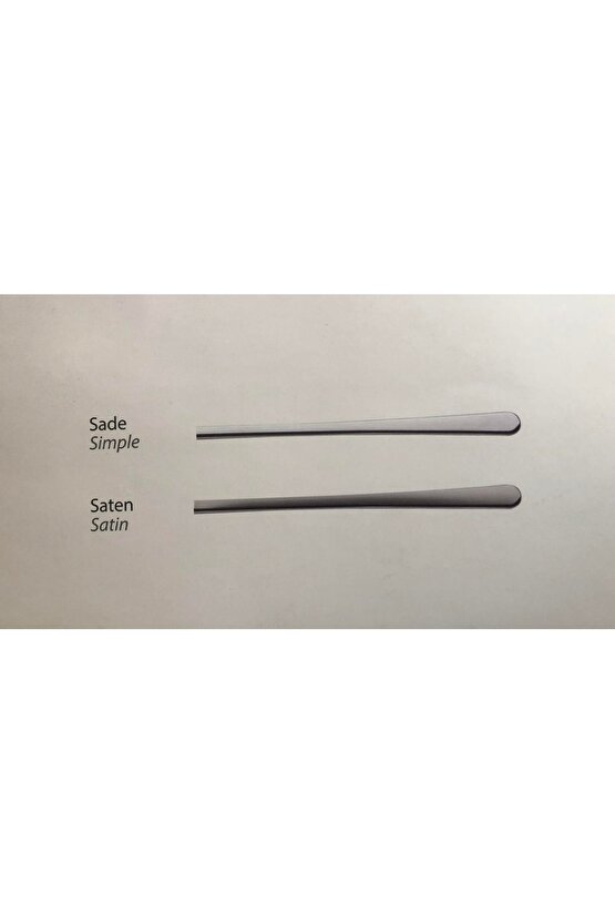 Yetkin Milano Sade 24 Parça 12 Kişilik Yemek Set