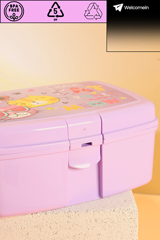 Çocuk Okul Beslenme Yemek Seti Saklama Kabı 500ml Suluklu Öğrenci Mataralı Sağlam BPA’sız