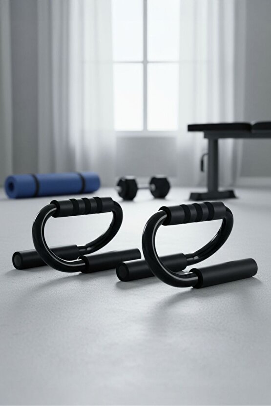 T-103 Şınav Barı Aleti - Göğüs Arka Kol Kası Çalıştırıcı