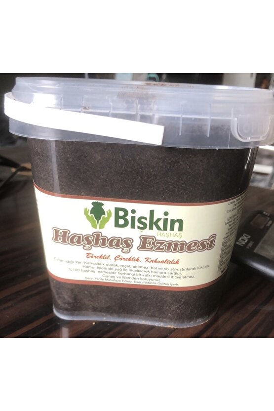 Haşhaş Ezmesi Siyah 1000gr