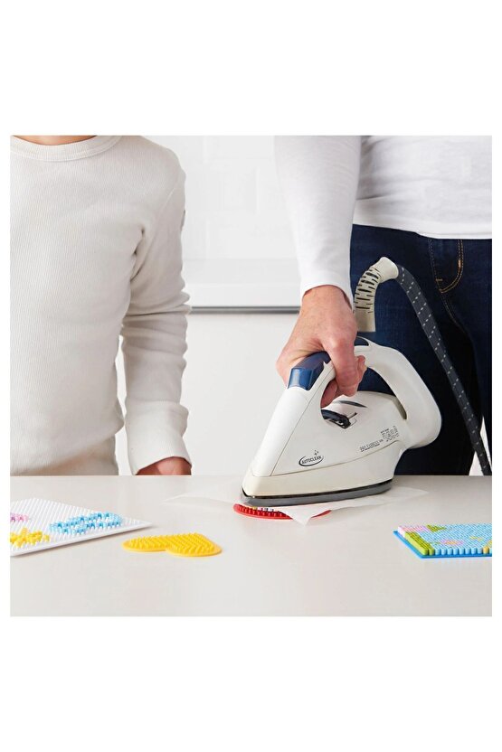 Boncuk ve Kalıpları Renkli (6 Yaş Üzeri Çocuklar İçin) 13000 Adet Boncuk 4 Adet Kalıp Set