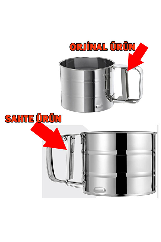 5 Parça 4lü Mutfak Set; Koncıs Sarımsak Ezici Idealısk Rende Idealısk 2li Çırpıcı Idealısk Un Eleği