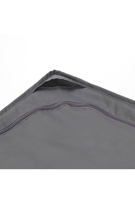 69x55x19 Yatak Altı-ıkea Yastık Çarşaf Nevresim Giysi Saklama Kutusu Hurç Kutu Koyu Gri