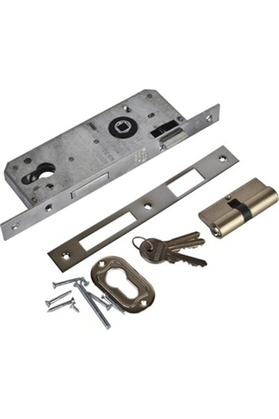 Silindirli Gömme Kilit 40mm