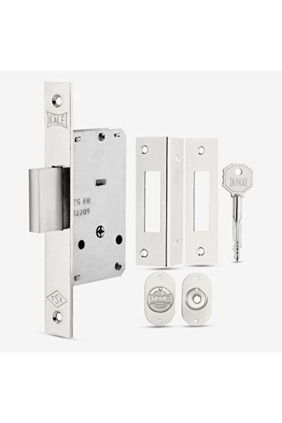 157f Kasa Prazis Silindirli Emniyet Kilidi 2 Turlu Nikel (35mm )