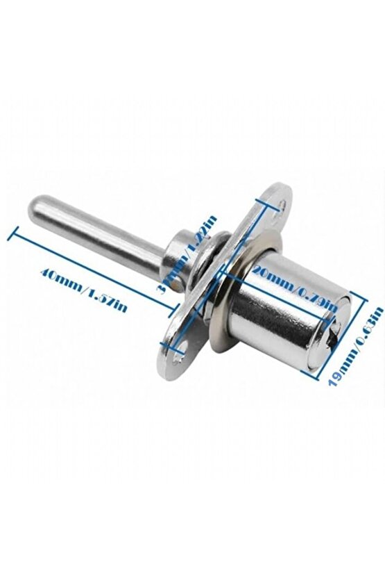 Çekmece Kilidi 288 D19 H20 Merkezi Kilit Seti