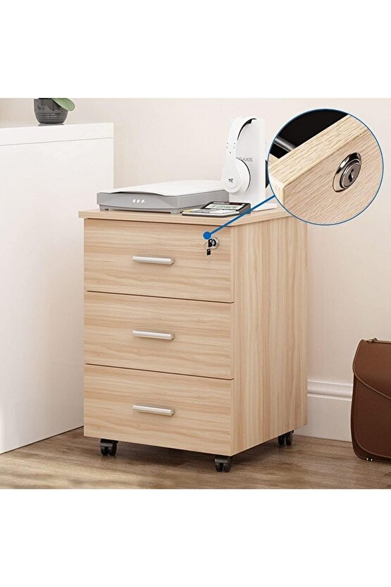 Çekmece Kilidi 288 D19 H20 Merkezi Kilit Seti