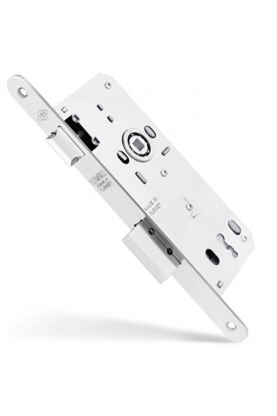 Gömme Oda Kilit Oval 18 Mm Aynalı 40 Mm