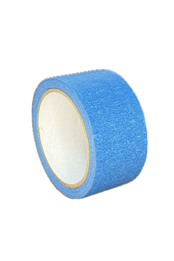 Renkli Maskeleme Kağıt Bant Boya Bandı 50mmx20mt Mavi