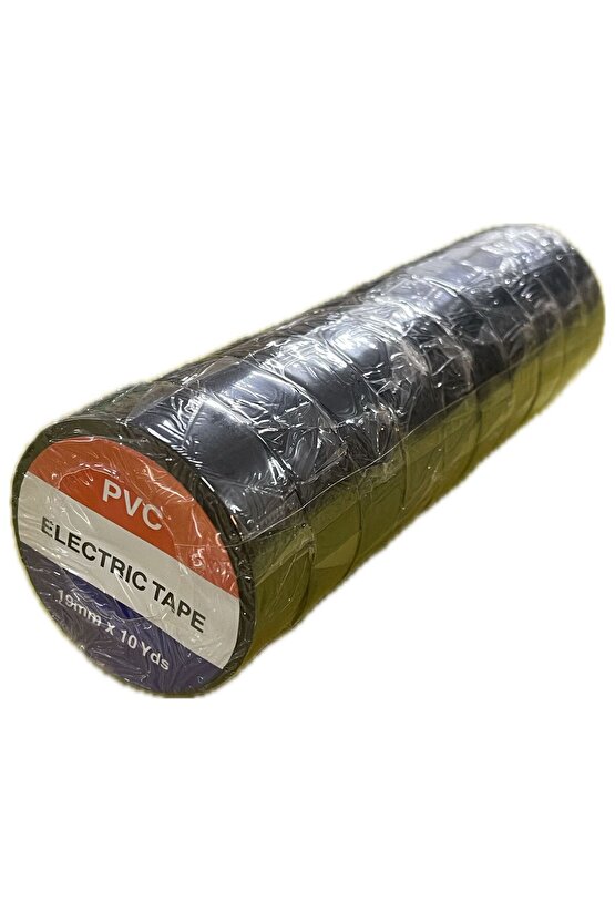 Elektrik İzole Bant 10lu Bant Elektrikçi Bantı 19mmx10yrd 1 Paket