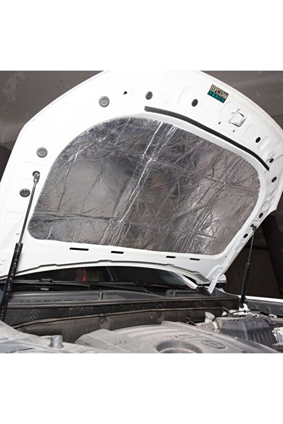 6 Mm 150x100cm Oto Ses Kaput Altı Folyolu Kendinden Yapışkanlı Kaucuk Ses Yalıtım Levhası