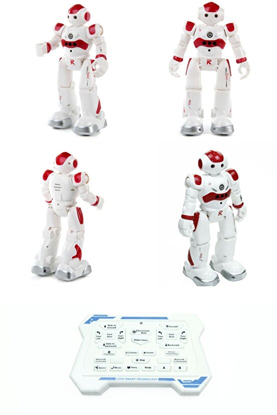 Oyuncak Uzaktan Kumandalı Robot El Sensörlü Şarjlı Moonwalk Yürüyen Hareketli Robot