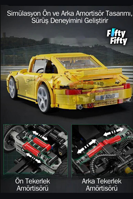 Cada RUF CTR 2017 -C62003W (1515 Parça) Profesyonel Oyuncak Yapım Seti