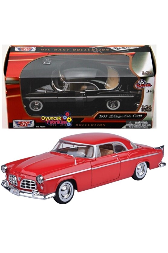 Motormax Model Araba 1:24 1955 Chrysler C300