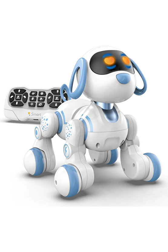 Uzaktan Kumandalı Şarjlı Çok Fonksiyonlu Eğitici ve Öğretici İnteraktif Akıllı Robot Köpek