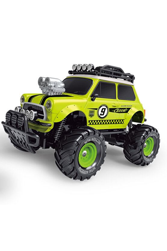 Oyuncak Uzaktan Kumandalı Full Fonksiyon 1:18 Şarjlı 2.4G Sevimli Off-Road Mini Araba