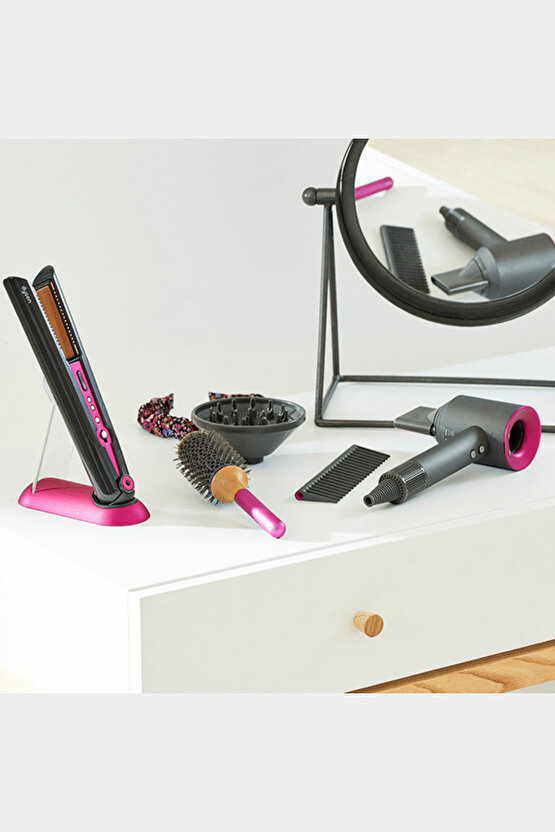 Oyuncak Saç Kurutma Sesli Işıklı Gerçek Hava Üfleme Özellikli Eğitici Oyuncak Bakım Aktivite Seti