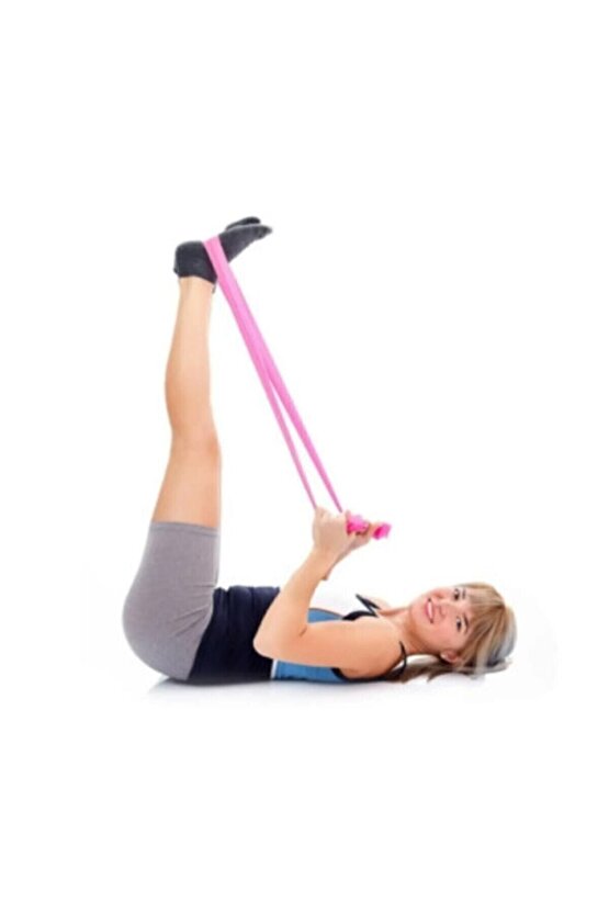 3 Lü Pilates Bandı Seti Direnç Hafif Orta Sert 3lü Set Pilates Lastiği