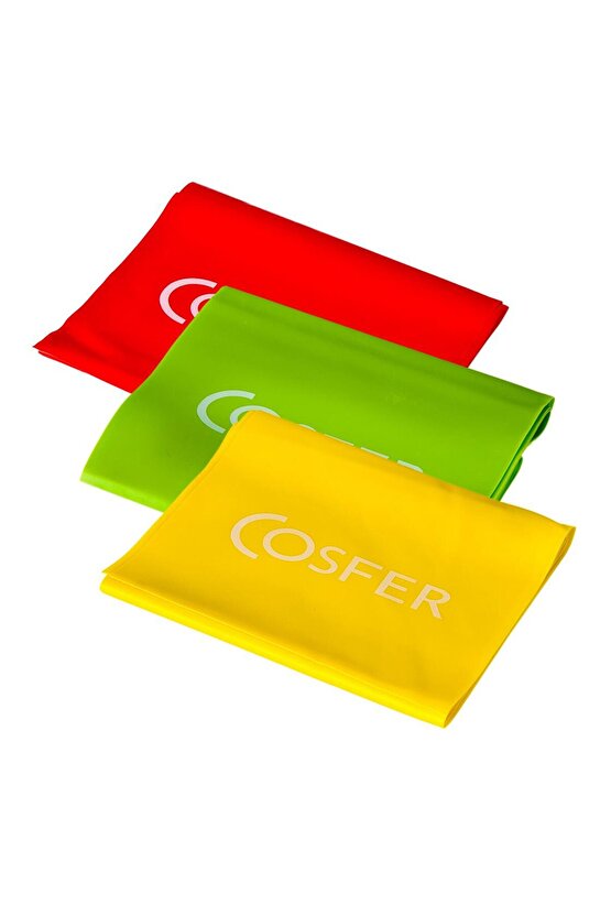 CSF-PLB 120X15 Üçlü Pilates Bandı