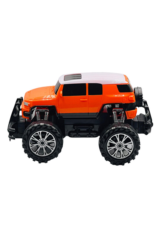 Oyuncak 1:18 Uzaktan Kumandalı Şarjlı Super Suvs Rock Crawler Işıklı Araba