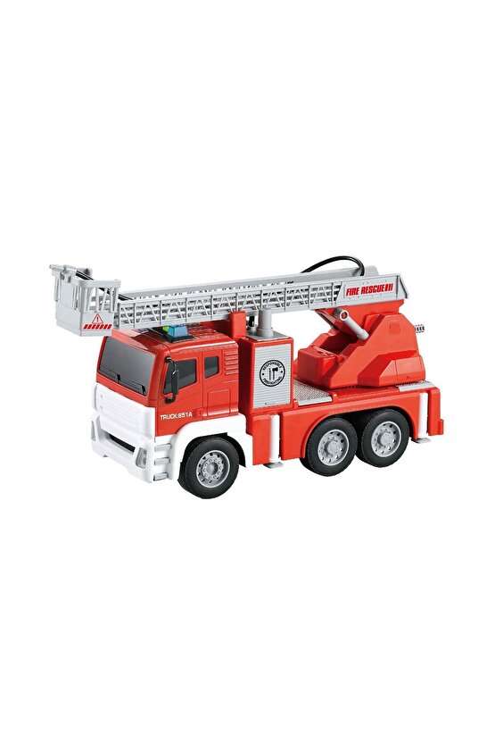 Oyuncak Sesli ve Işıklı İtfaiye Aracı Su Püskürtme Özelliği