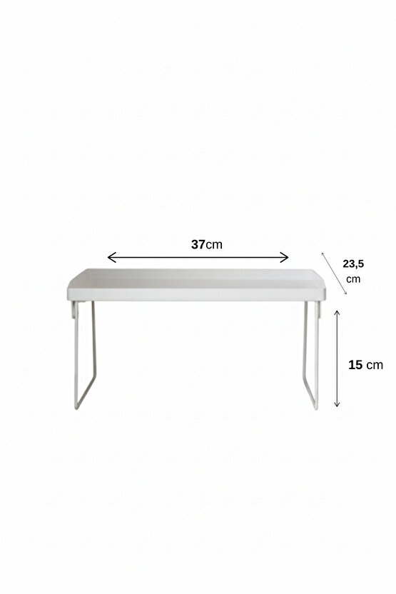 Dikdörtgen Mutfak ve Banyo Düzenleyici Raf Çok Amaçlı Organizer Raf