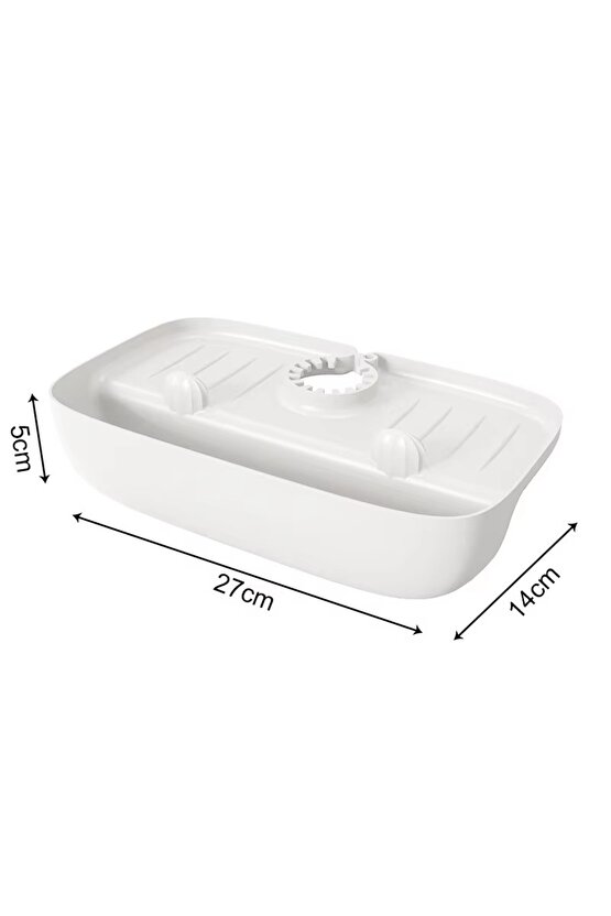 Musluk Düzenleyici Evyelik | Mutfak Lavabo Tezgah Üzeri Bölmeli Organizer