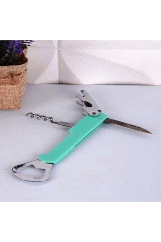 Metal Çok Amaçlı Tirbüşonlu Açacak