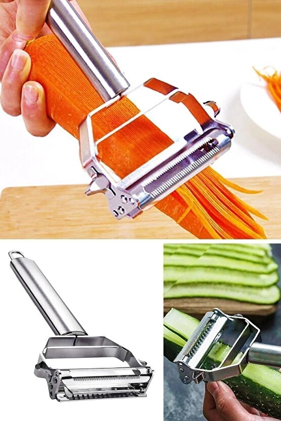 Paslanmaz Metal Sebze Ve Meyve Soyacağı - Jülyen Doğrama Soyacağı Soyacak