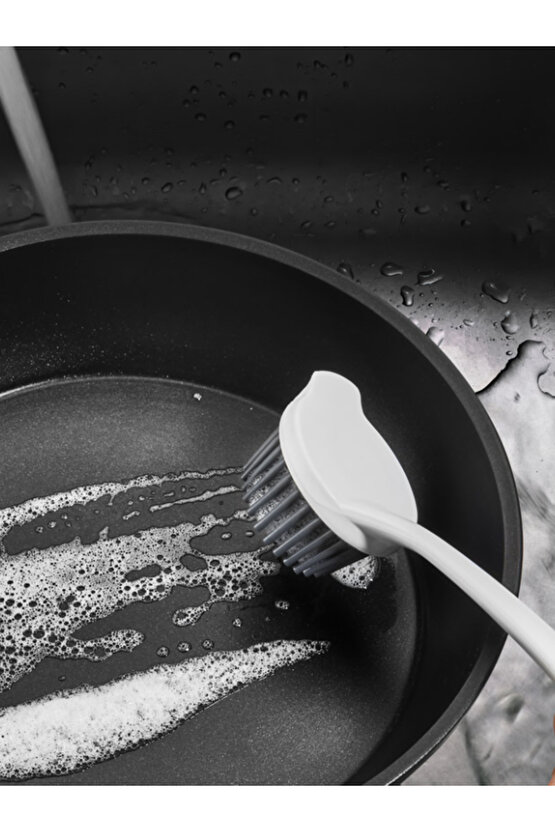 Çok Amaçlı Silikon Yıkama ve Temizlik Fırçası - Pratik ve Etkili Temizlik İçin