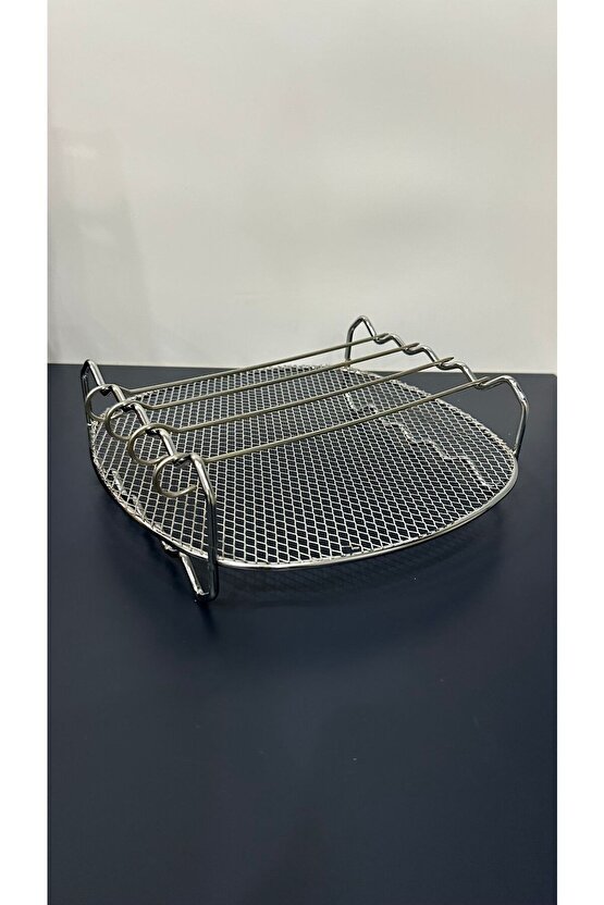 Airfryer Izgara Teli Süzgeçli | Fritöz Metal Aksesuarı XXL