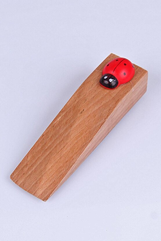 Kahverengi Uğur Böcekli Kapı Altı Durdurma Stoperi