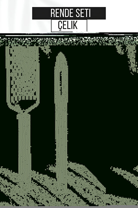 Paslanmaz Çelik Rende Ve Sebze Meyve Soyacağı 2li Set