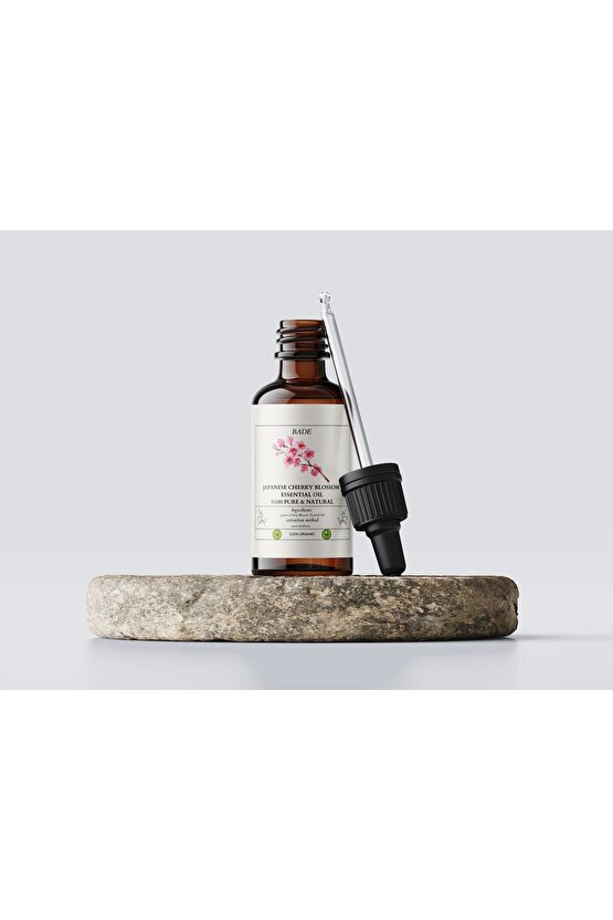 Japon Kiraz Çiçeği Uçucu Koku Yağı Difüzör Esansı Buhurdanlık Aromaterapi Yağı 10ml