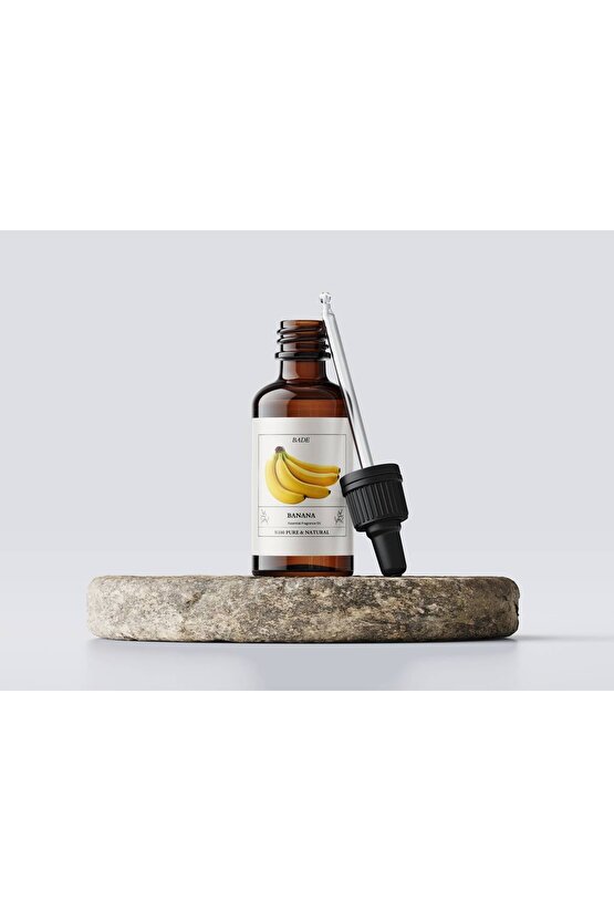 Muz Esansiyel Uçucu Koku Yağı Difüzör Esansı Buhurdanlık Aromaterapi Yağı 10ml