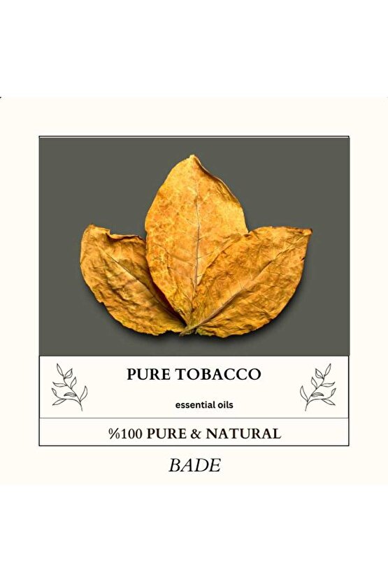 Tütün Esansiyel Uçucu Koku Yağı Difüzör Esansı Buhurdanlık Aromaterapi Yağı 10ml
