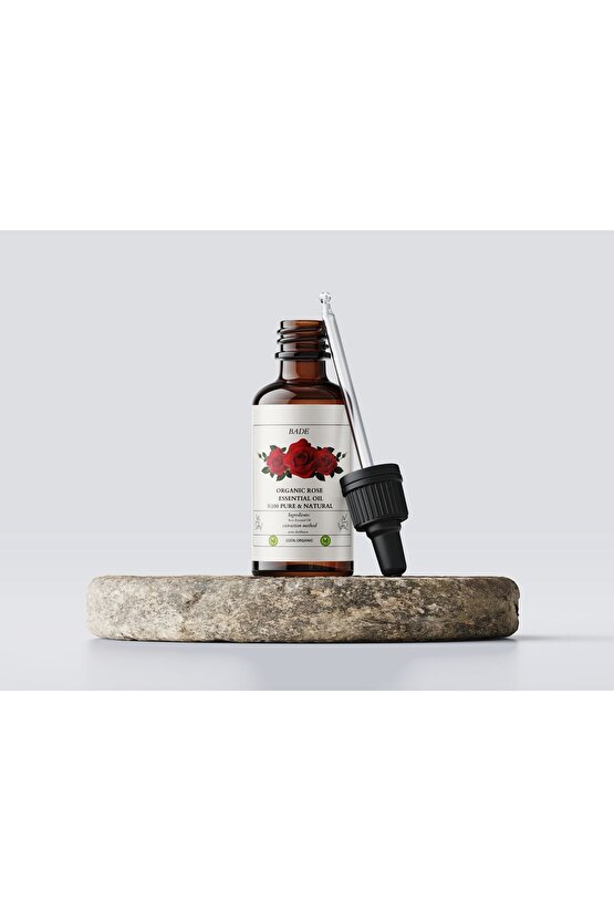 Kırmızı Gül Esansiyel Uçucu Koku Yağı Difüzör Esansı Buhurdanlık Aromaterapi Yağı 10ml