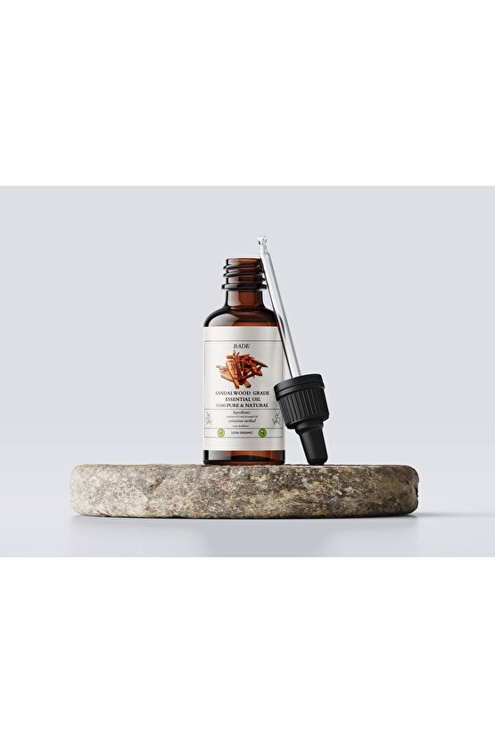 Sandal Ağacı- Sandalwood Esansiyel Uçucu Koku Yağı Difüzör Esansı Buhurdanlık Aromaterapi Yağı 10ml